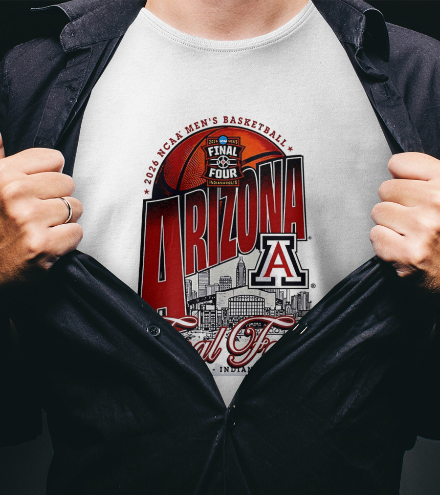2026 NCAA Men's Basketball Final Four Arizona Wildcats Indianapolis April 4 6 T-Shirt