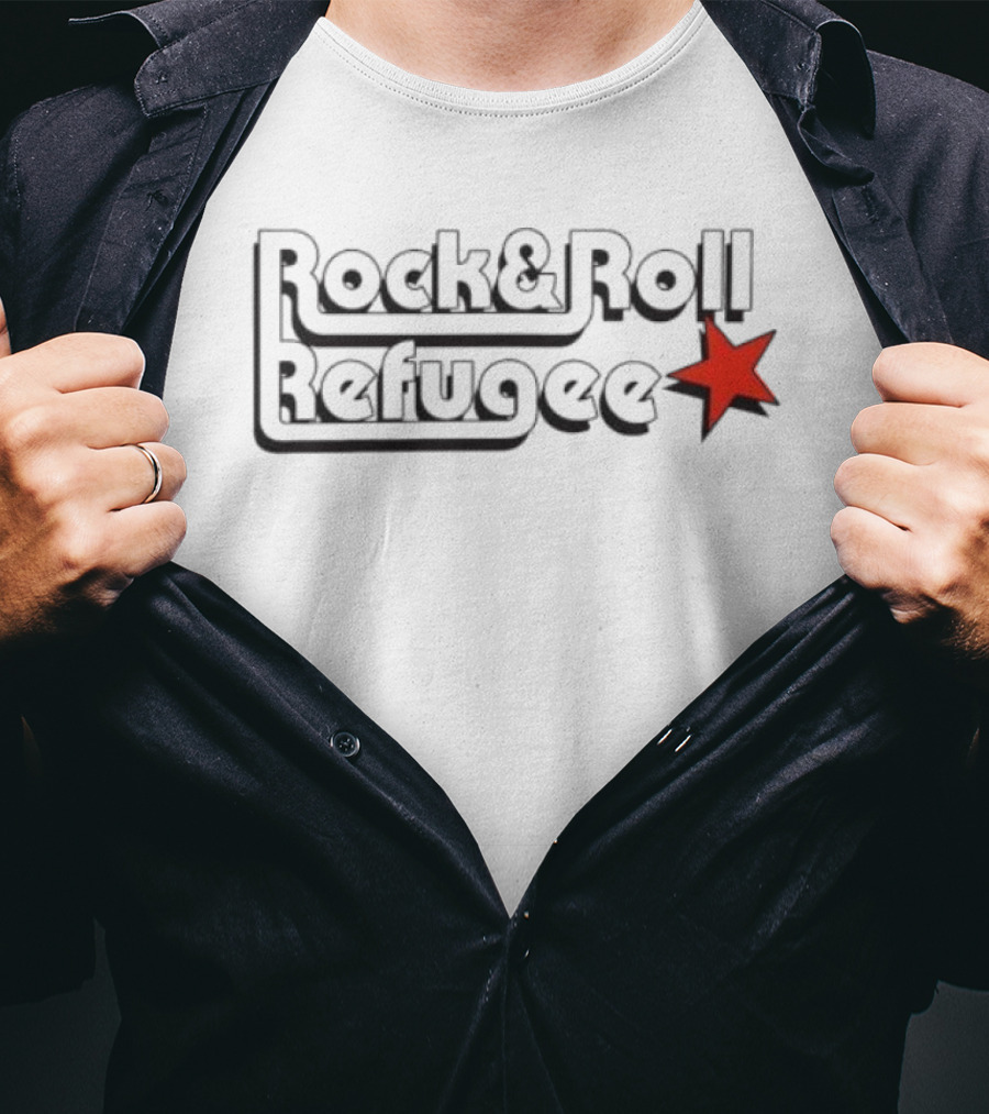 Rock And Roll Refugee Star T-Shirt