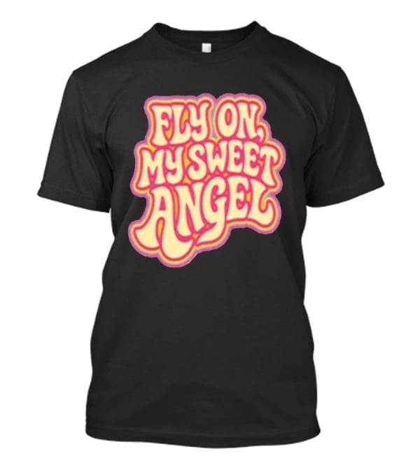 Jimi Hendrix Signed Fly On My Sweet Angel Psychedelic T-Shirt