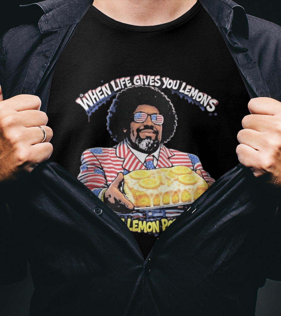 When Life Gives You Lemons You Make Lemon Pound Cake Afroman Case Closed T-Shirt