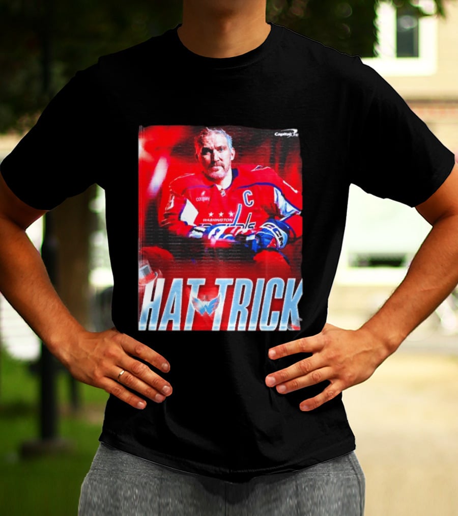 Alexander Ovechkin Washington Capitals Hat Trick Visionary Leadership T-Shirt