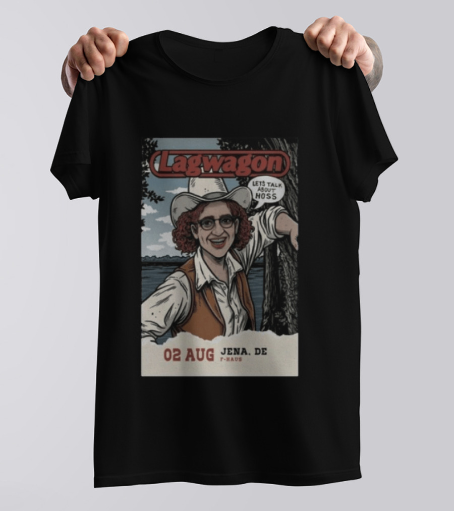 Lagwagon Let's Talk About Hoss 02 Aug Jena DE F Haus T-Shirt