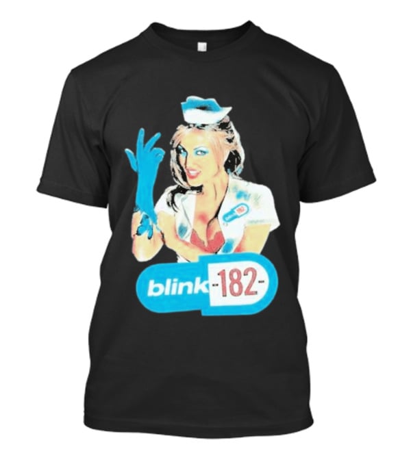 Blink 182 Enema Of The State Nurse Glove T-Shirt