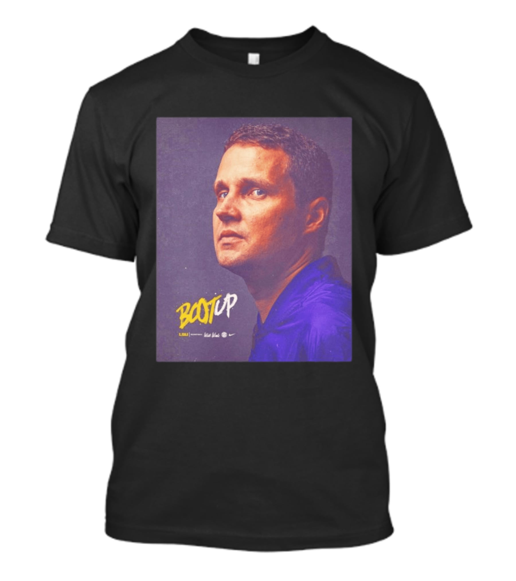 BOOT UP Will Wade LSU Nike Basketball Coach T-Shirt