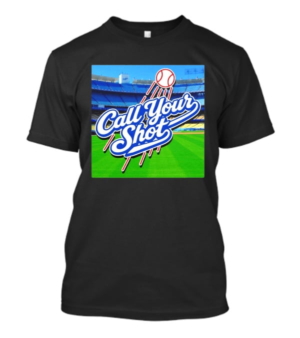 Call Your Shot Los Angeles Dodgers Stadium Baseball T-Shirt