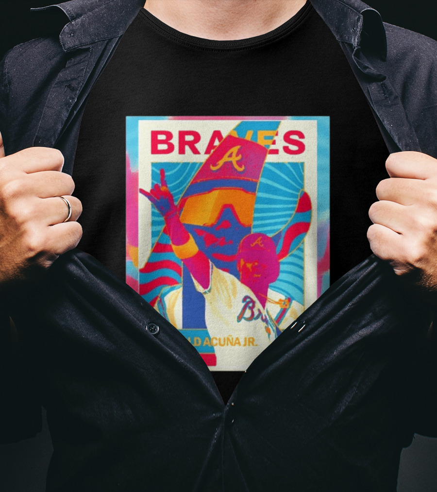 Ronald Acuña Jr OF Braves Atlanta Baseball T-Shirt