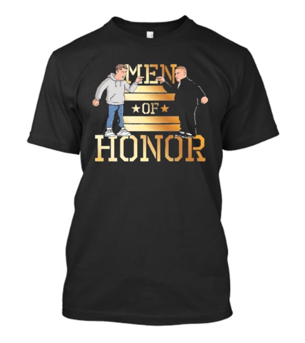 Men Of Honor Stars And Stripes Illustrations T-Shirt