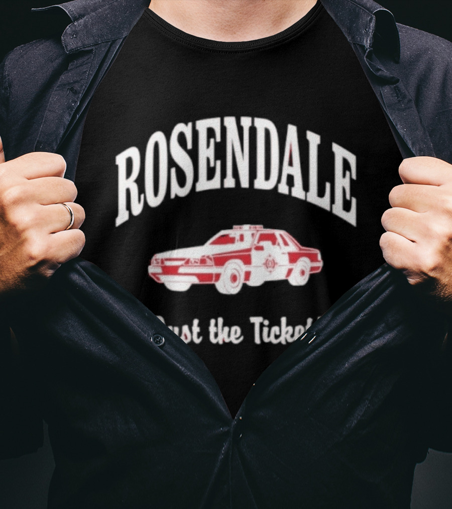 Rosendale Just The Ticket Classic Police Car T-Shirt