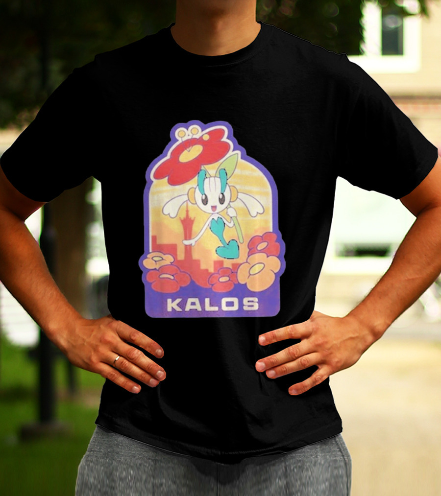 Kalos Region Floette Pokémon Adventure T-Shirt