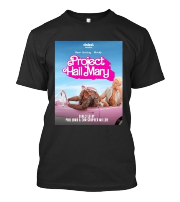 Ryan Gosling Rocky Project Hail Mary Barbie Movie Mashup Directed By Phil Lord Christopher Miller T-Shirt