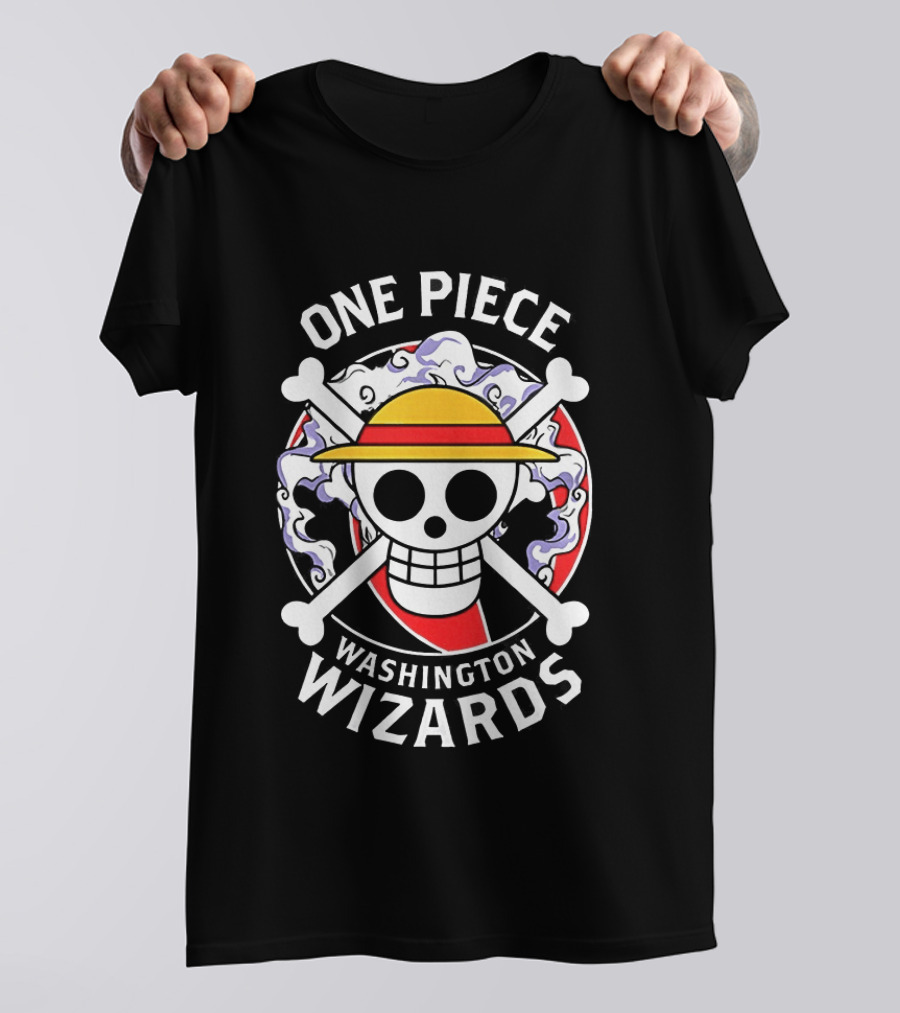Washington Wizards One Piece Crossover 2026 NBA T-Shirt