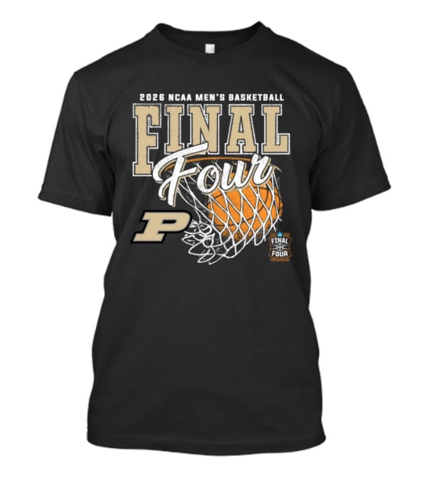Purdue Boilermakers 2026 NCAA Men's Basketball Final Four Bound T-Shirt