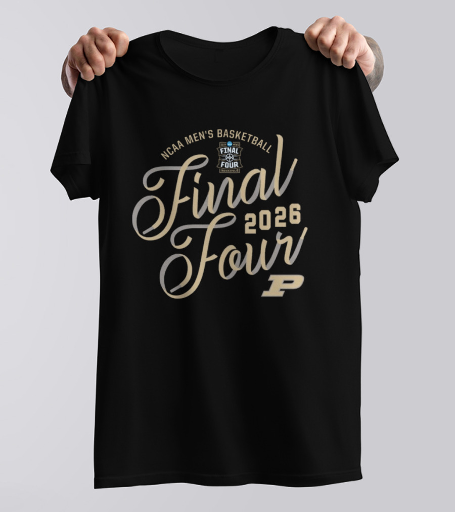 Purdue Boilermakers Final Four 2026 NCAA Men's Basketball T-Shirt