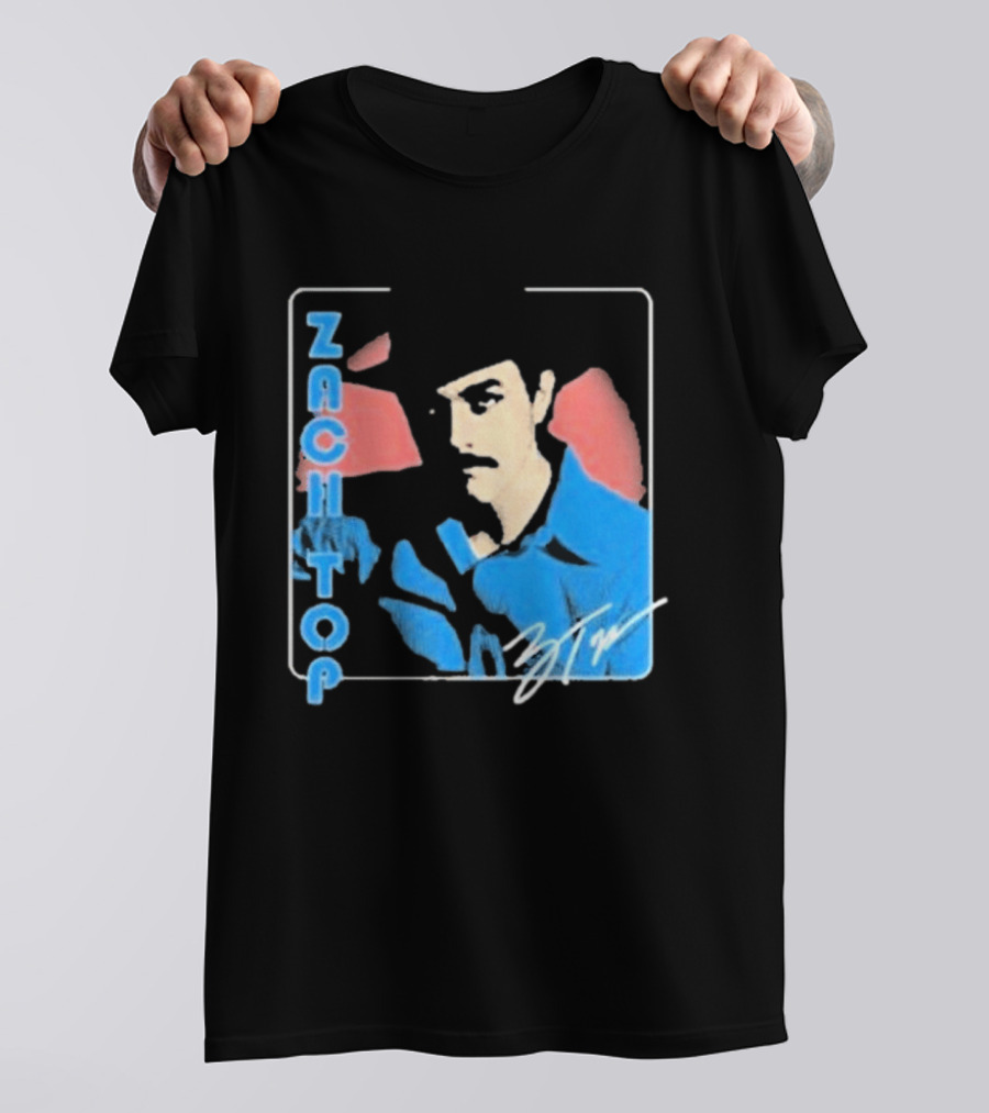 Zach Top ZTW Signature Blue And Red T-Shirt