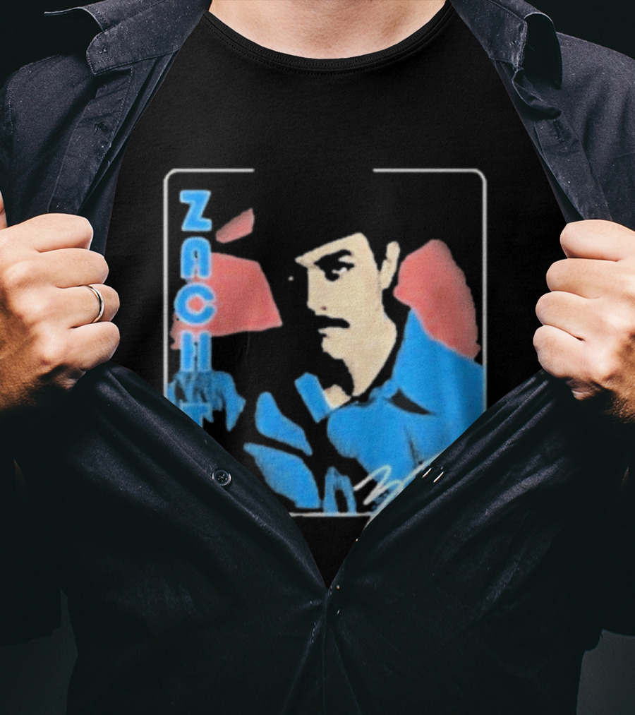 Zach Top ZTW Signature Blue And Red T-Shirt