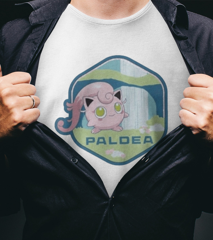 Paldea Jigglypuff Pokémon Adventure T-Shirt