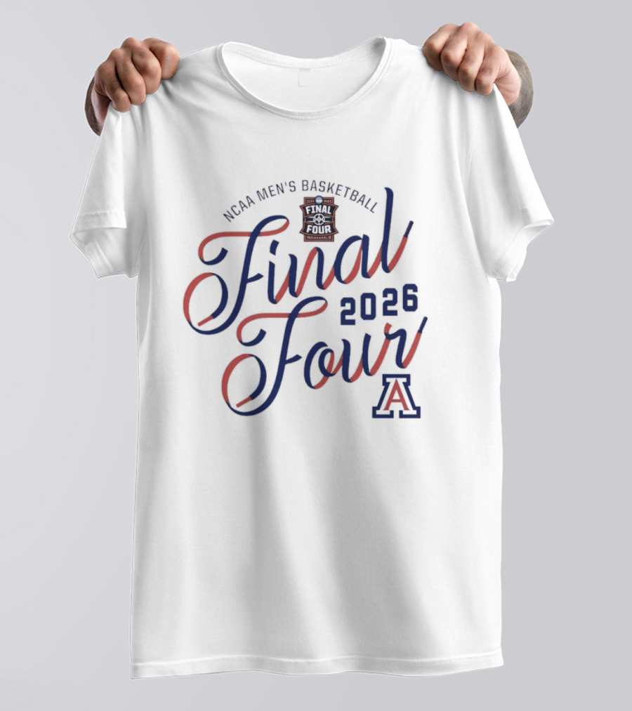 Arizona Wildcats NCAA Men's Basketball Final Four 2026 A T-Shirt