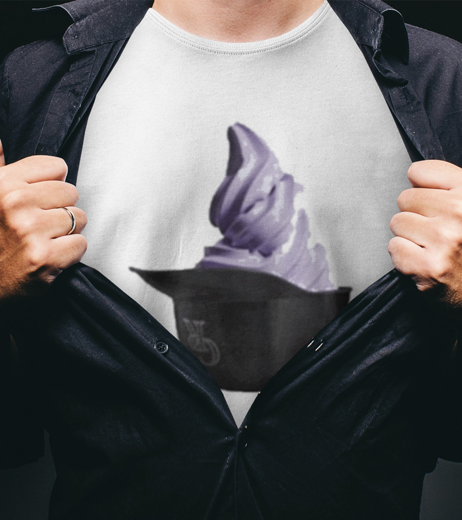 Colorado Rockies Boozy Ice Cream Purple Soft Serve Treat T-Shirt