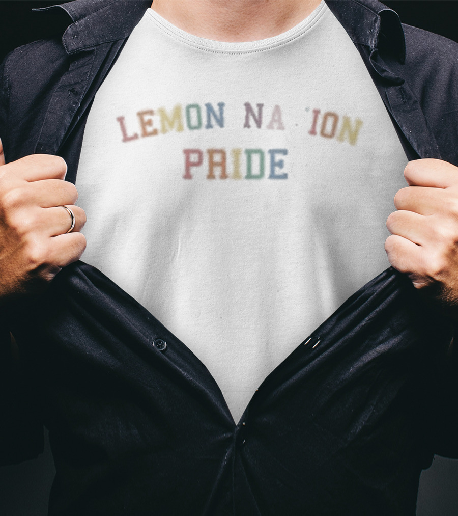 Lemon Nation Pride Rainbow Pastel T-Shirt