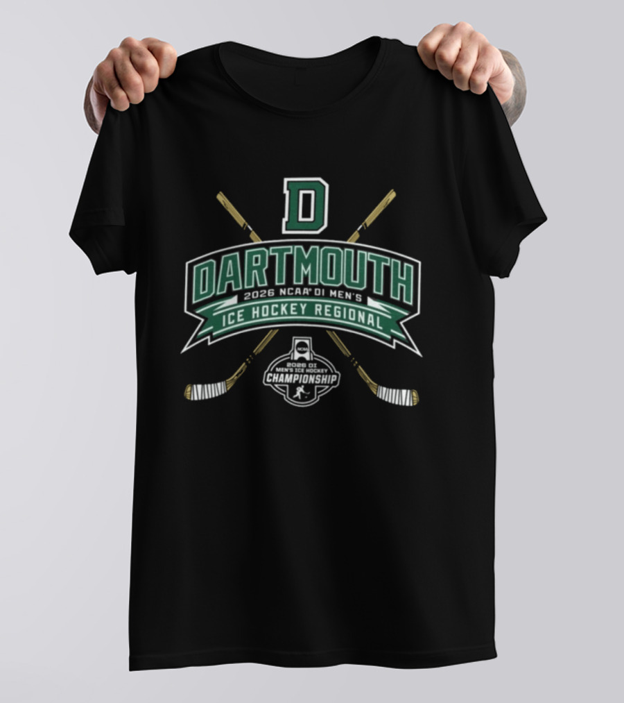 Dartmouth Big Green NCAA DI Men's Ice Hockey Regional 2026 T-Shirt