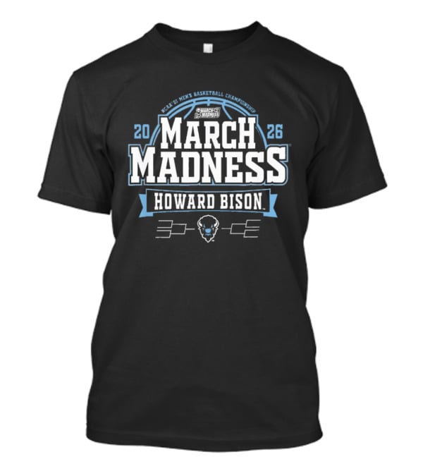 2026 March Madness Howard Bison Basketball Championship T-Shirt