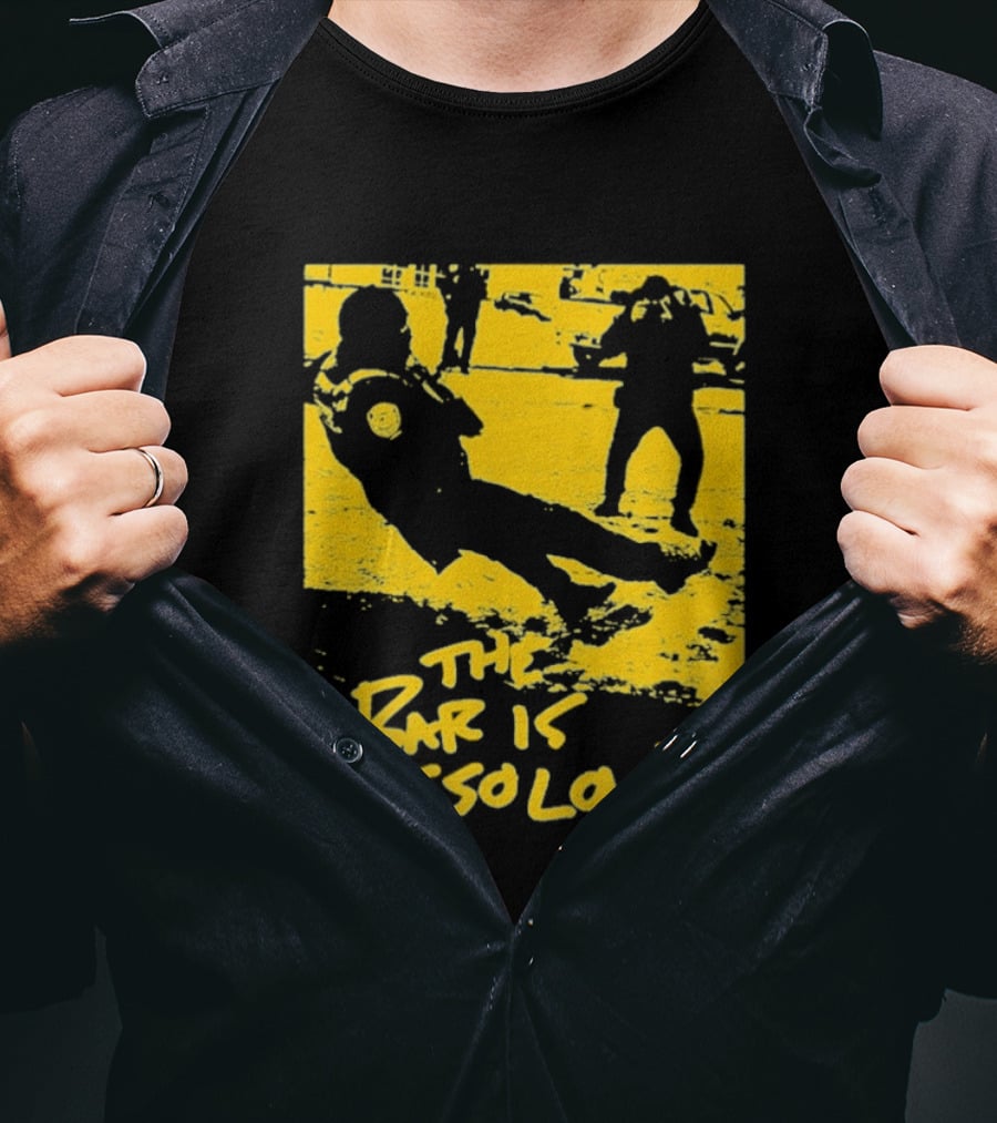 The Bar Is Set So Low Tug Of War Yellow T-Shirt