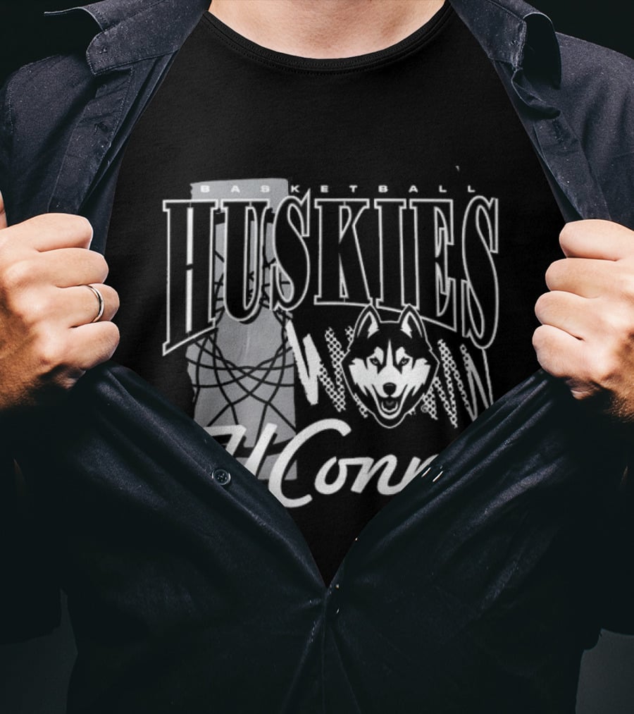 Basketball Huskies UConn T-Shirt
