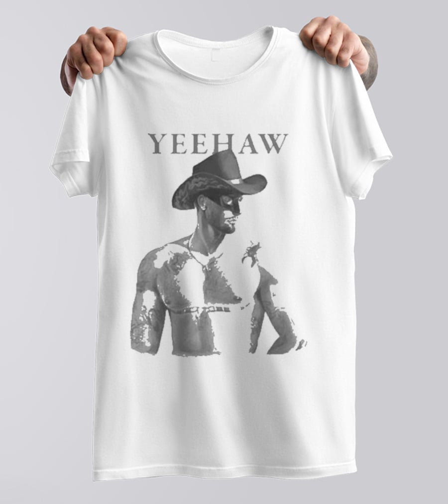 Yeehaw Orville Peck Pride 2024 Cowboy Hat T-Shirt