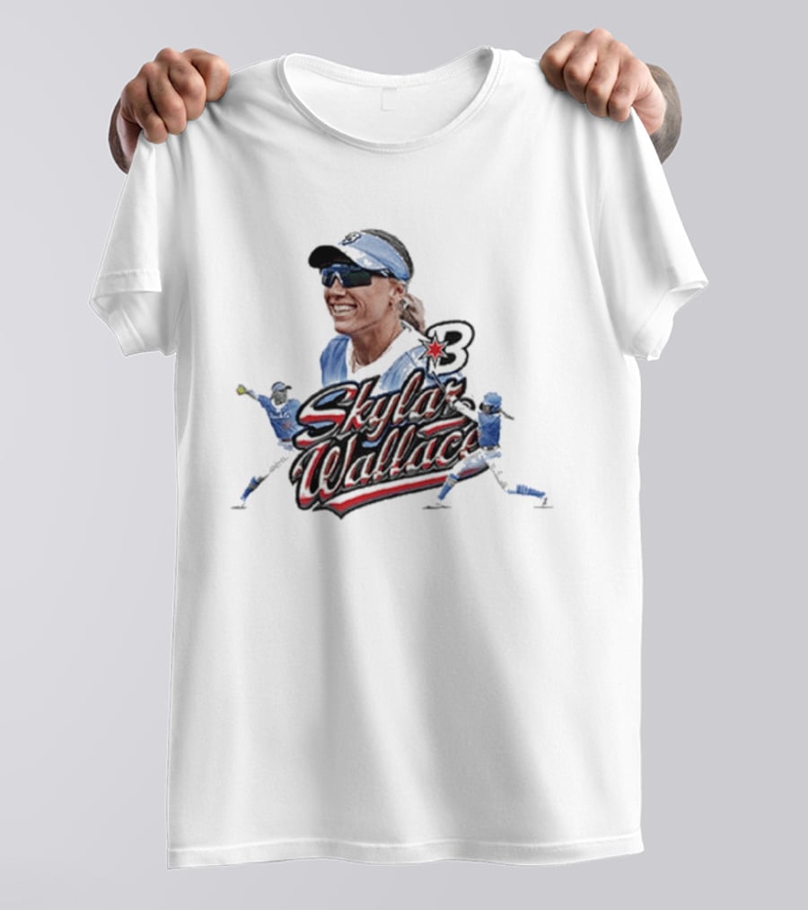Bandits Skylar Wallace 3 Baseball Player Sports T-Shirt