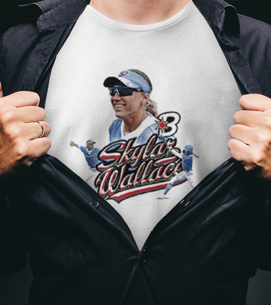 Bandits Skylar Wallace 3 Baseball Player Sports T-Shirt