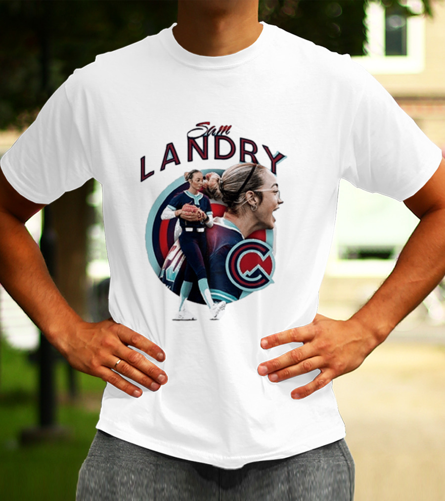 Sam Landry Cascade Baseball T-Shirt