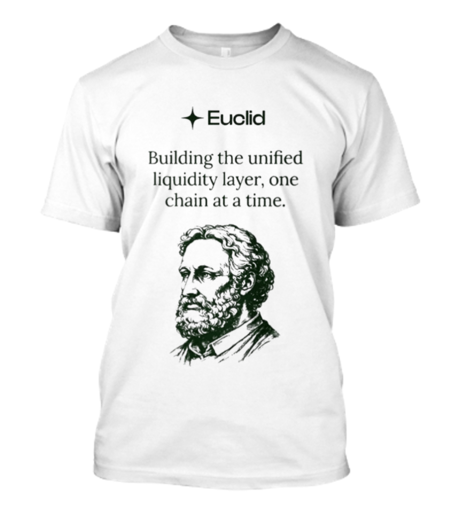 Euclid Building The Unified Liquidity Layer One Chain At A Time T-Shirt