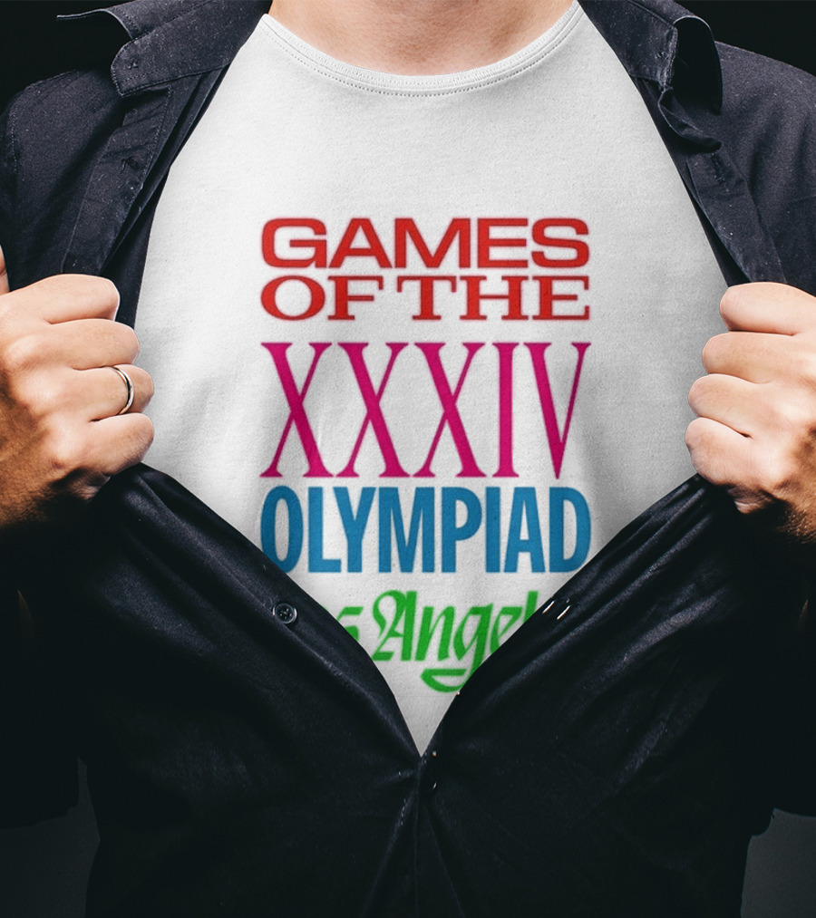 Games Of The XXXIV Olympiad Los Angeles 2028 T-Shirt
