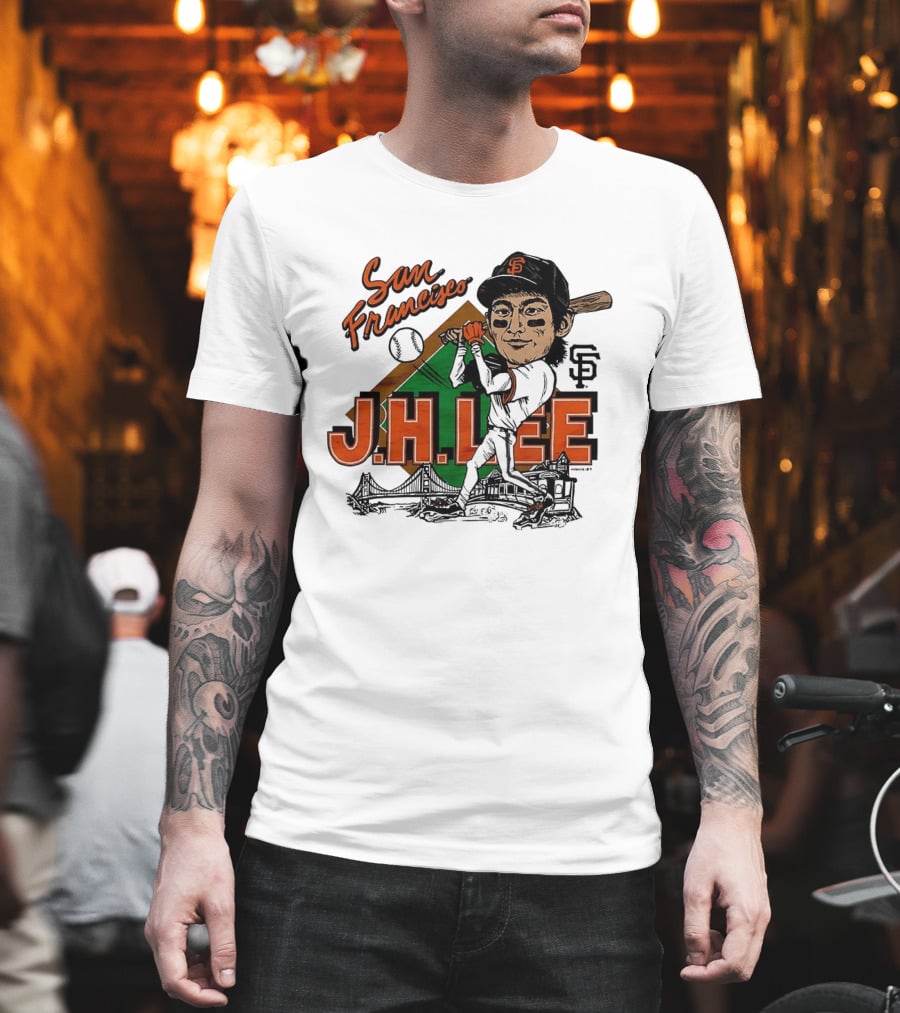 San Francisco Giants J.H. Lee Caricature T-Shirt