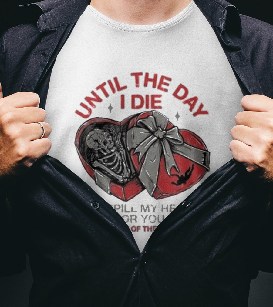 Story Of The Year Until The Day I Die Heart Box I'll Spill My Heart For You T-Shirt