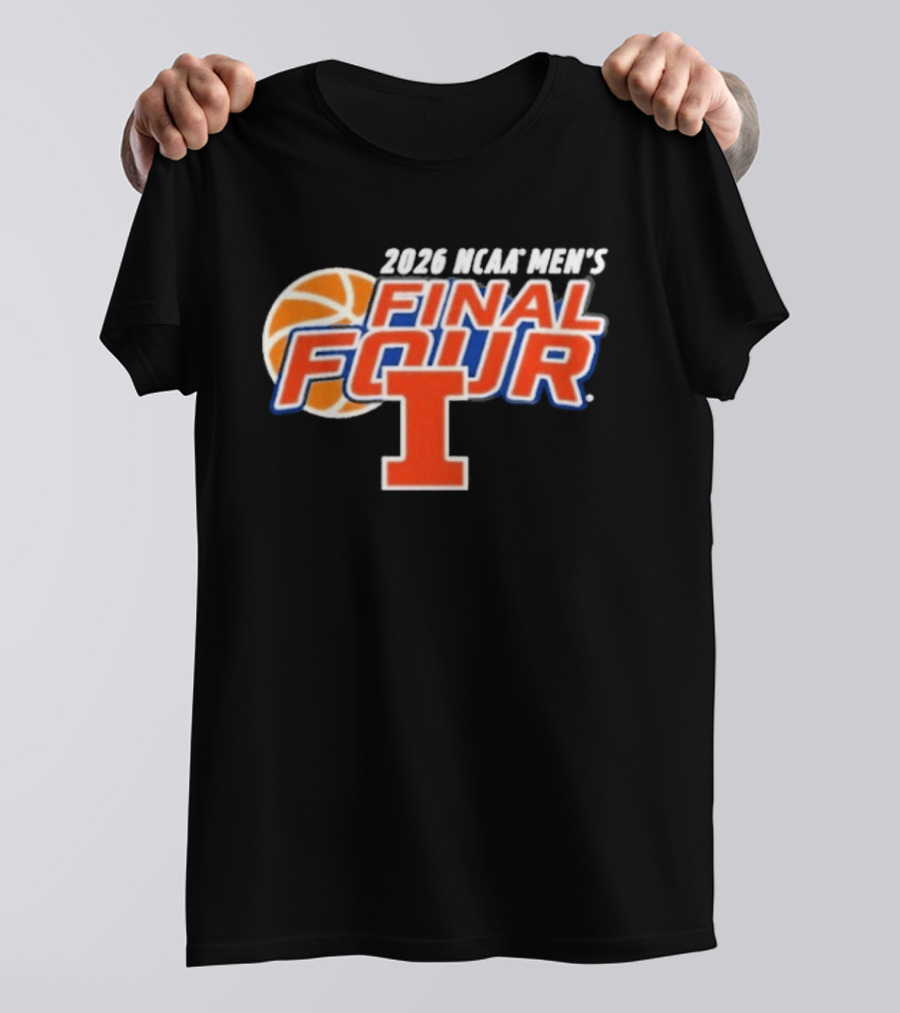 2026 NCAA Men's Final Four Illinois Fighting Illini T-Shirt