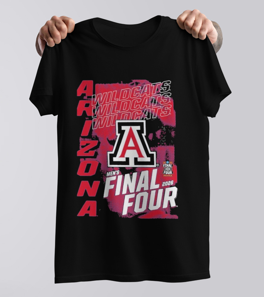 Arizona Wildcats NCAA Final Four 2026 March Madness Tournament T-Shirt