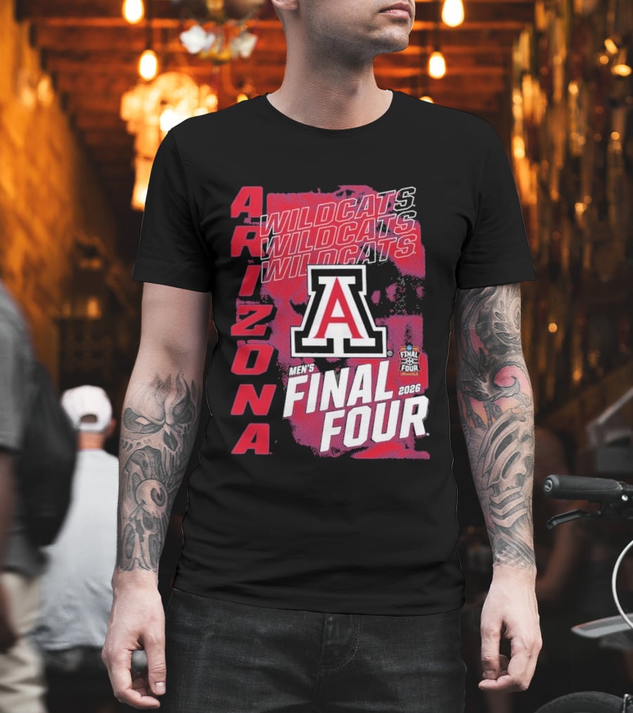 Arizona Wildcats NCAA Final Four 2026 March Madness Tournament T-Shirt