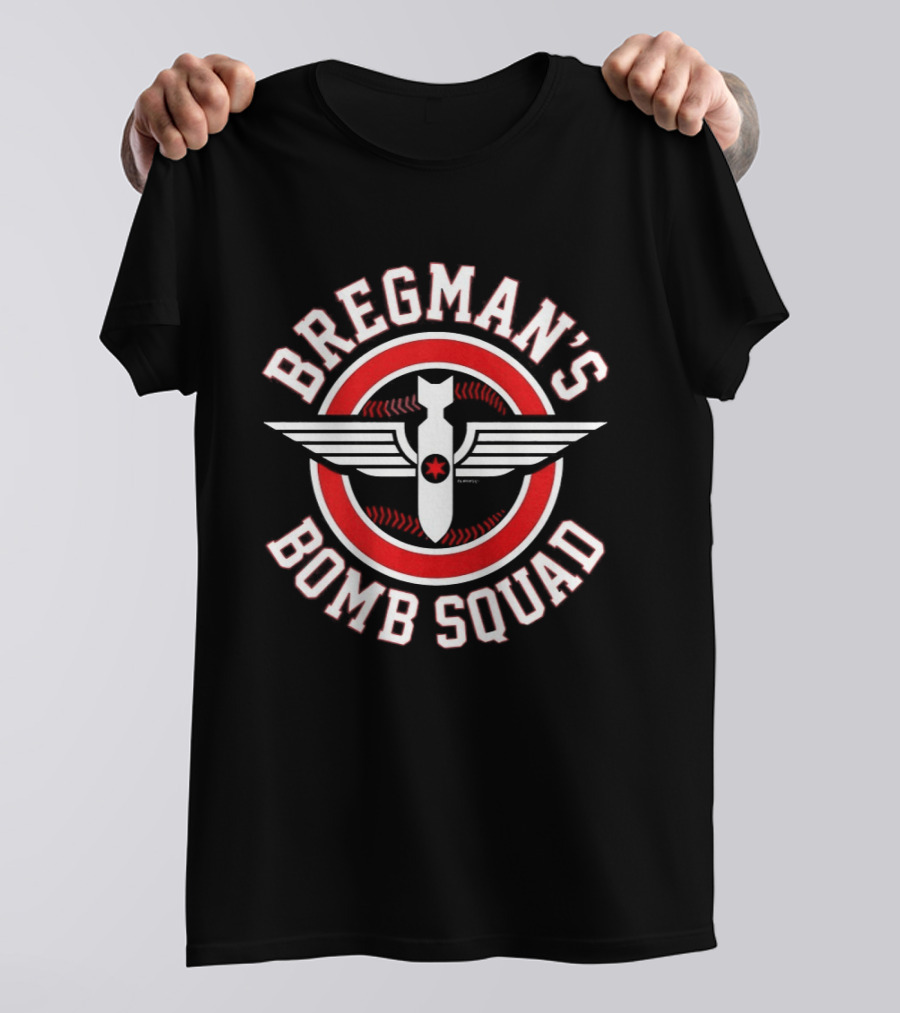 Bregman's Bomb Squad Baseball Alex Bregman Chicago Cubs T-Shirt