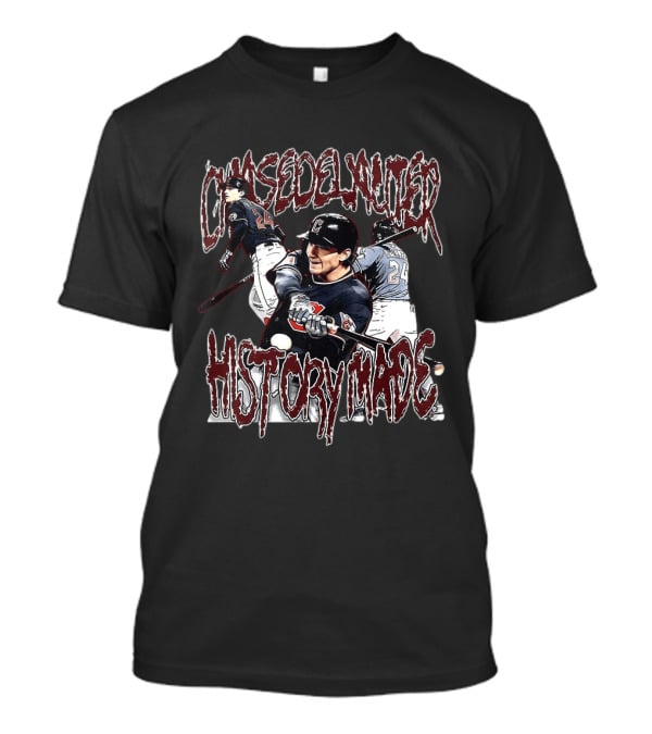 Chase Delauter History Made Cleveland Guardians Baseball Player 24 T-Shirt