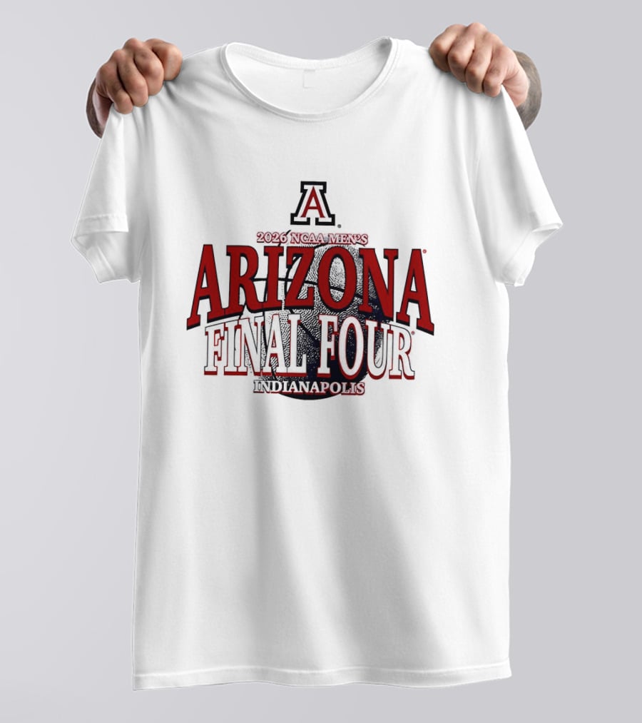 2026 NCAA Men's Arizona Final Four Indianapolis T-Shirt