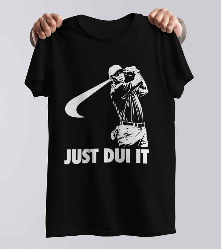 JUST DUI IT Tiger Woods Golf T-Shirt