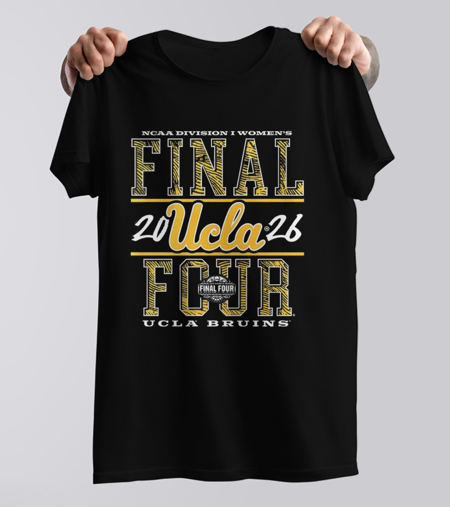 NCAA Women's Basketball Final Four 2026 UCLA Bruins T-Shirt