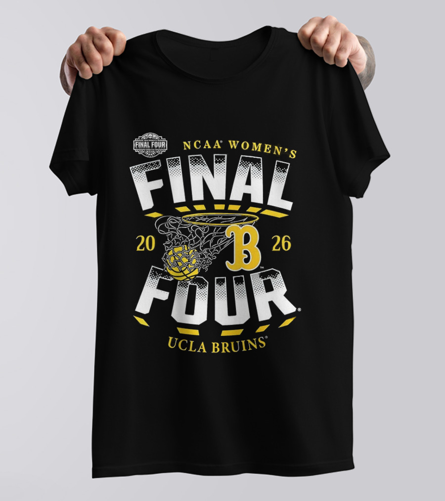 UCLA Bruins NCAA Women's Basketball Final Four 2026 T-Shirt