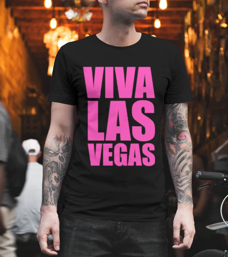 Viva Las Vegas Pink T-Shirt