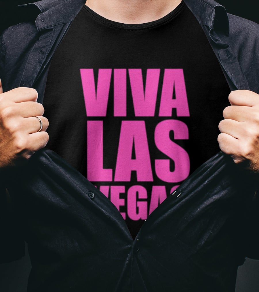 Viva Las Vegas Pink T-Shirt