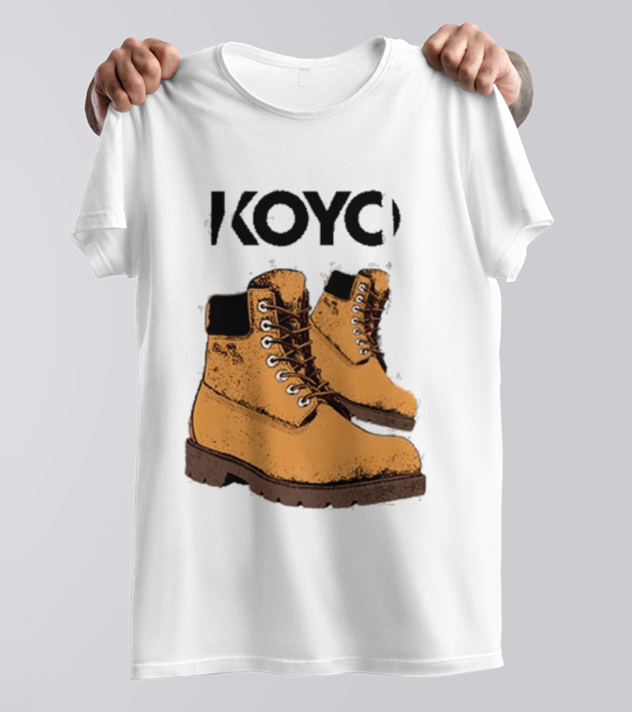 Koyo Timberland Style Boots T-Shirt