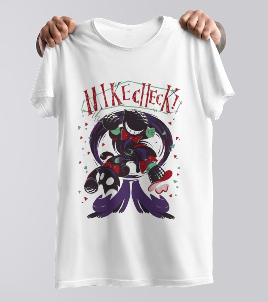 Mike Check Cool Cartoon T-Shirt