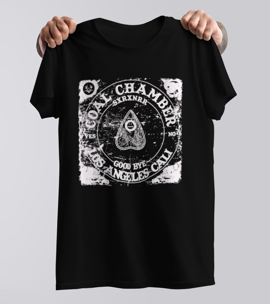 Coal Chamber Spirit Board Goodbye Los Angeles CA Planchette T-Shirt
