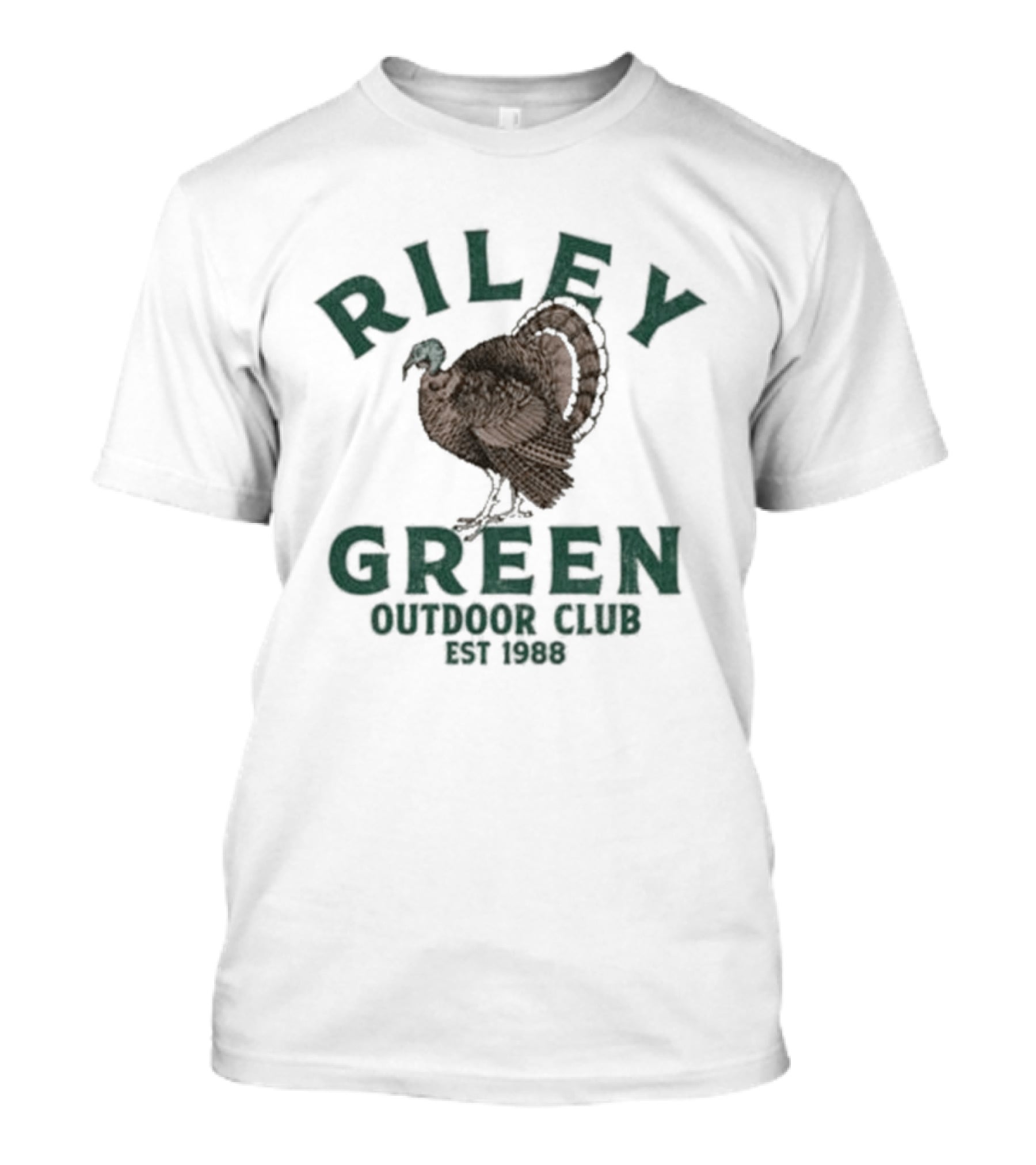 Riley Green Turkey Outdoor Club Est 1988 T-Shirt